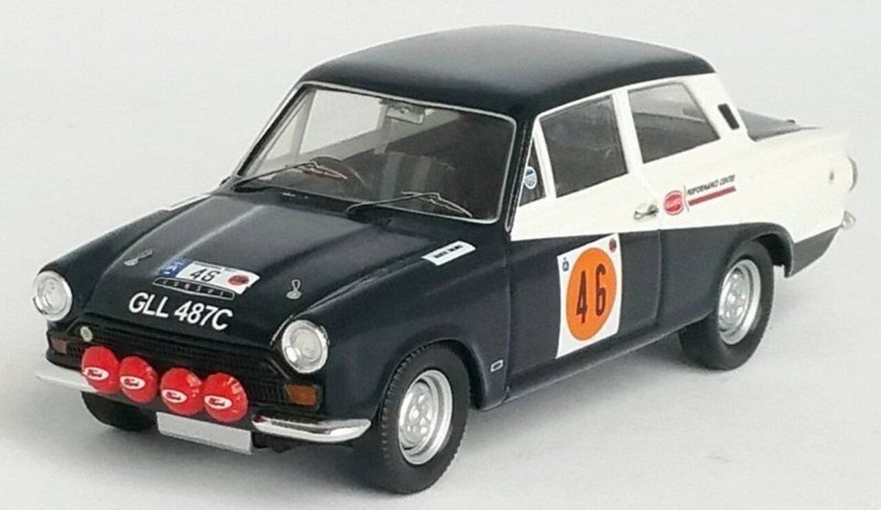 Ford Ford Lotus Cortina MK I RHD #46 RAC Rally 1968 - 1:43 - Troféu Ford Ford Lotus Cortina MK I RHD #46 RAC Rally 1968 - 1:43 - Troféu