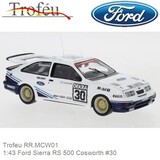 Ford Ford Sierra RS 500 Cosworth #30 Eggenberger Motorsport DTM 1989 - 1:43 - Troféu Ford Ford Sierra RS 500 Cosworth #30 Eggenberger Motorsport DTM 1989 - 1:43 - Troféu
