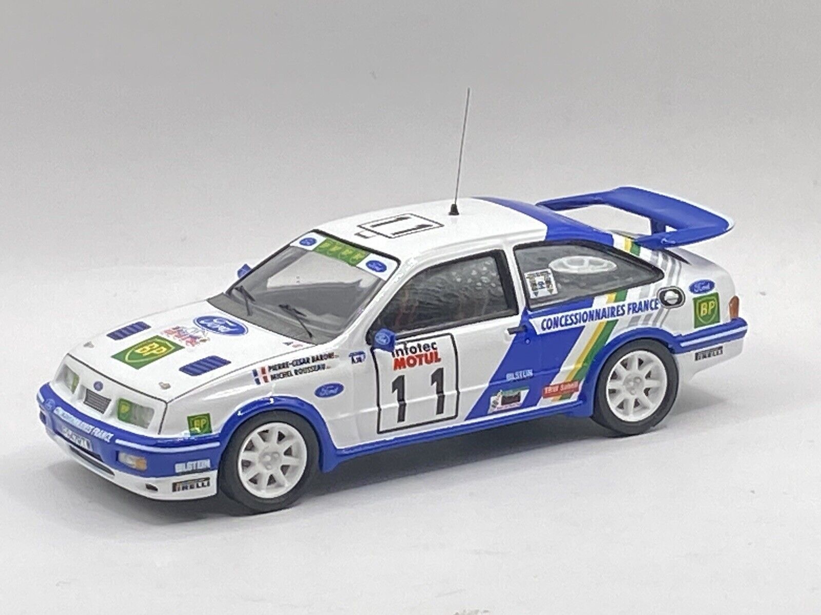 Ford Sierra RS Cosworth #11 1987 WTCC (BRNO) in 1:43 scale by IXO