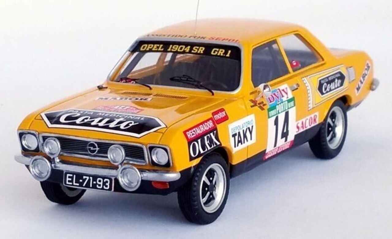 Opel Opel Ascona A #14 Rally WM 9th Rally Portugal 1976 - 1:43 - Troféu