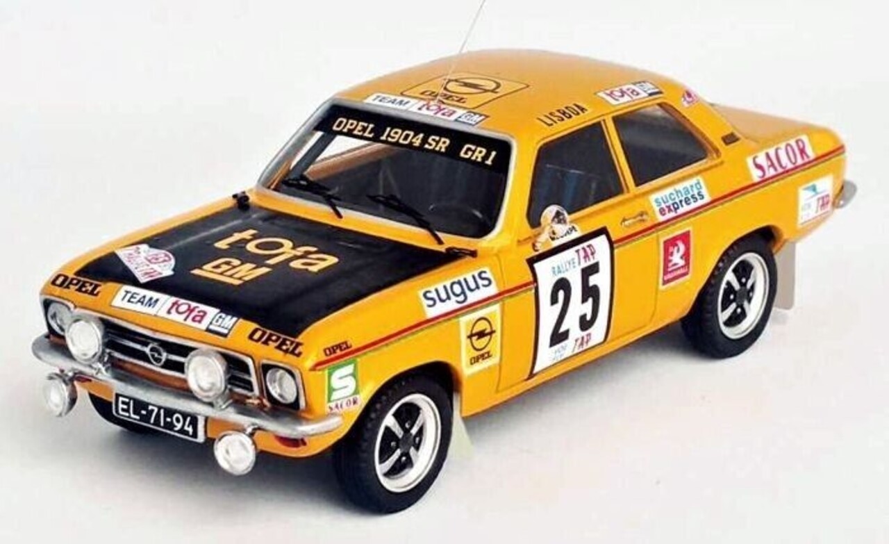 Opel Opel Ascona A #25 Rally WM Rally Portugal 1973 - 1:43 - Troféu Opel Opel Ascona A #25 Rally WM Rally Portugal 1973 - 1:43 - Troféu