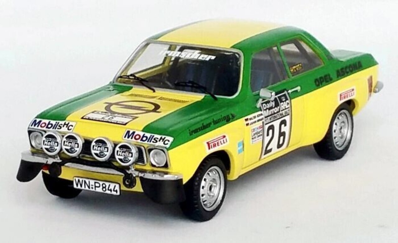 Opel Opel Ascona A #29 Rally WM RAC Rally 1973 - 1:43 - Troféu Opel Opel Ascona A #29 Rally WM RAC Rally 1973 - 1:43 - Troféu