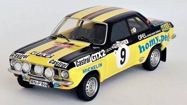 Opel Opel Ascona A #9 Rally WM Rally Monte Carlo 1975 - 1:43 - Troféu Opel Opel Ascona A #9 Rally WM Rally Monte Carlo 1975 - 1:43 - Troféu