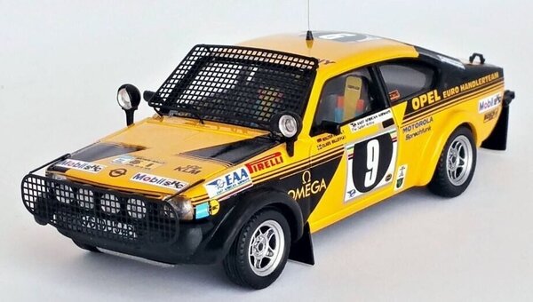 Opel Opel Kadett C GT/E #9 Rally WM Safari Rally (Kenya) 1976 - 1:43 - Troféu Opel Opel Kadett C GT/E #9 Rally WM Safari Rally (Kenya) 1976 - 1:43 - Troféu