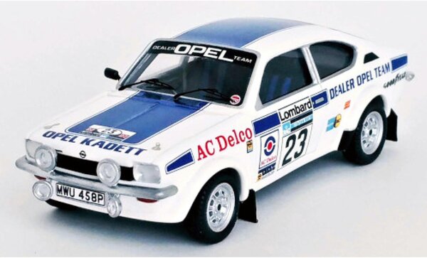 Opel Opel Kadett C GT/E RHD #23 AC Delco Rally WM 4th RAC Rally 1975 - 1:43 - Troféu Opel Opel Kadett C GT/E RHD #23 AC Delco Rally WM 4th RAC Rally 1975 - 1:43 - Troféu