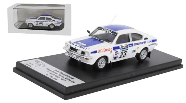 Opel Opel Kadett C GT/E RHD #23 AC Delco Rally WM 4th RAC Rally 1975 - 1:43 - Troféu Opel Opel Kadett C GT/E RHD #23 AC Delco Rally WM 4th RAC Rally 1975 - 1:43 - Troféu