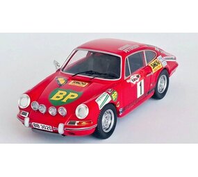 Porsche Porsche 911 L #1 Rally Sweden 1970 - 1:43 - Troféu Porsche Porsche 911 L #1 Rally Sweden 1970 - 1:43 - Troféu