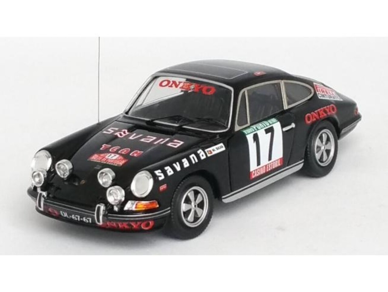 Porsche Porsche 911 S #17 Rally WM Rally Portugal 1977 - 1:43 - Troféu Porsche Porsche 911 S #17 Rally WM Rally Portugal 1977 - 1:43 - Troféu