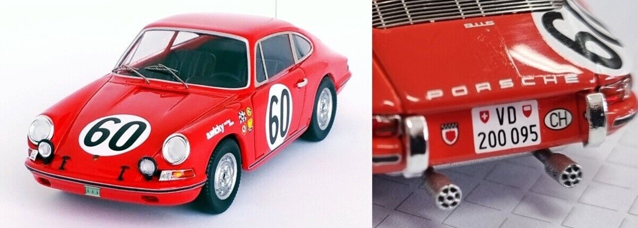 Porsche Porsche 911 S #60 24H Le Mans 1970 - 1:43 - Troféu