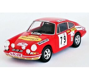 Porsche Porsche 911 S #79 Rally Portugal 1972 - 1:43 - Troféu Porsche Porsche 911 S #79 Rally Portugal 1972 - 1:43 - Troféu