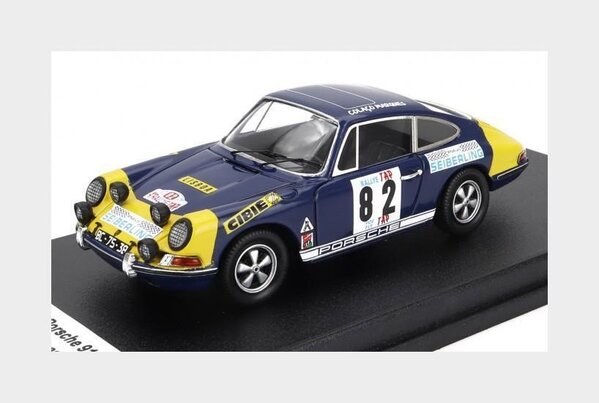 Porsche Porsche 911 S #82 Rally Portugal 1970 - 1:43 - Troféu Porsche Porsche 911 S #82 Rally Portugal 1970 - 1:43 - Troféu