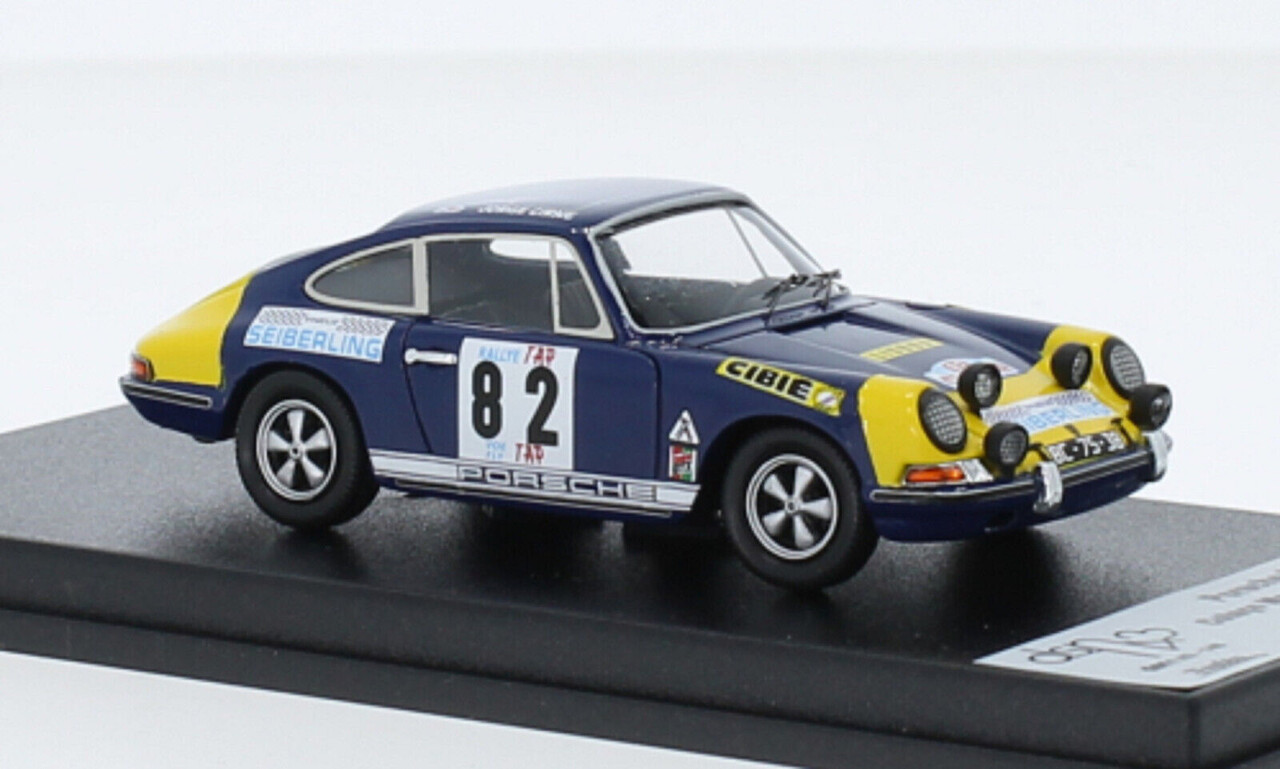 Porsche Porsche 911 S #82 Rally Portugal 1970 - 1:43 - Troféu Porsche Porsche 911 S #82 Rally Portugal 1970 - 1:43 - Troféu