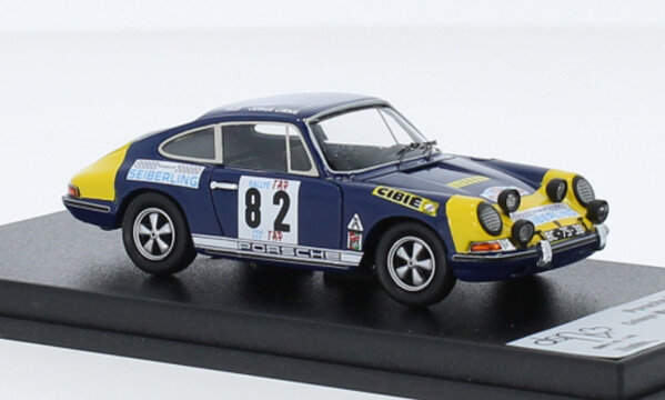 Porsche Porsche 911 S #82 Rally Portugal 1970 - 1:43 - Troféu Porsche Porsche 911 S #82 Rally Portugal 1970 - 1:43 - Troféu