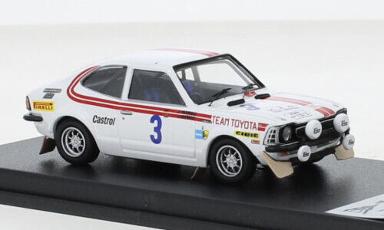Toyota Toyota Corolla Levin #3 Rally WM Rally Acropolis 1975 - 1:43 - Troféu Toyota Toyota Corolla Levin #3 Rally WM Rally Acropolis 1975 - 1:43 - Troféu