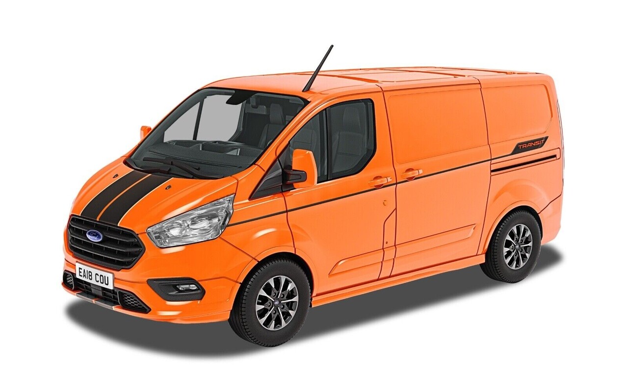 Ford Ford Transit Custom 310 Sport SWB Van RHD 2018 - 1:43 - Vanguards Ford Ford Transit Custom 310 Sport SWB Van RHD 2018 - 1:43 - Vanguards