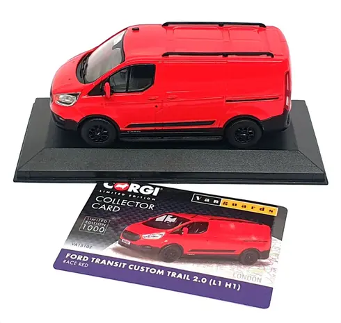 Ford Ford Transit Custom Trail 2.0 Custom Van  2018 - 1:43 - Vanguards Ford Ford Transit Custom Trail 2.0 Custom Van  2018 - 1:43 - Vanguards