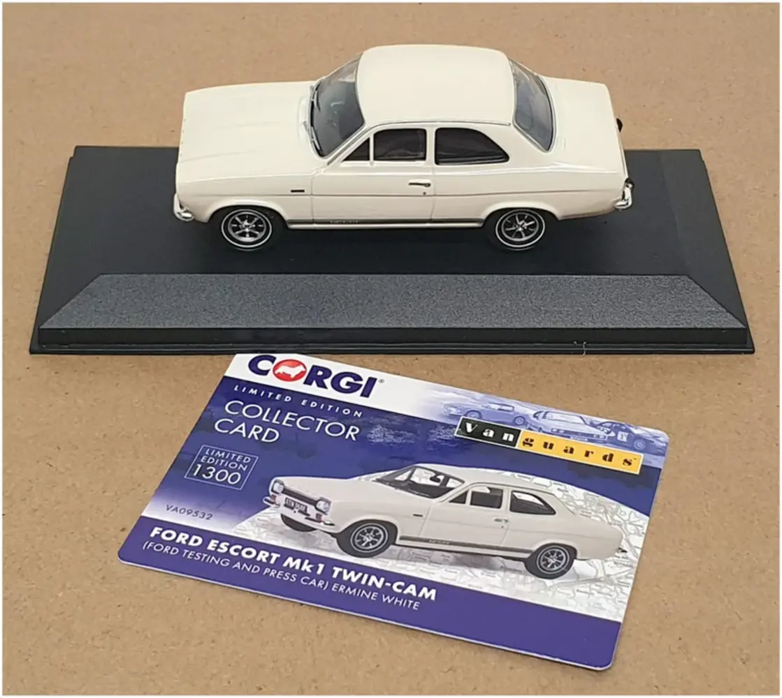 Ford Ford Escort MKI Twin-Cam Ermine White Press Model 1973 - 1:43 - Vanguards Ford Ford Escort MKI Twin-Cam Ermine White Press Model 1973 - 1:43 - Vanguards