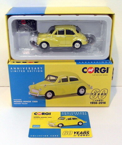 Morris Morris Minor 1000 60th Anniversary of Corgi (1956-2016) - 1:43 - Vanguards Morris Morris Minor 1000 60th Anniversary of Corgi (1956-2016) - 1:43 - Vanguards