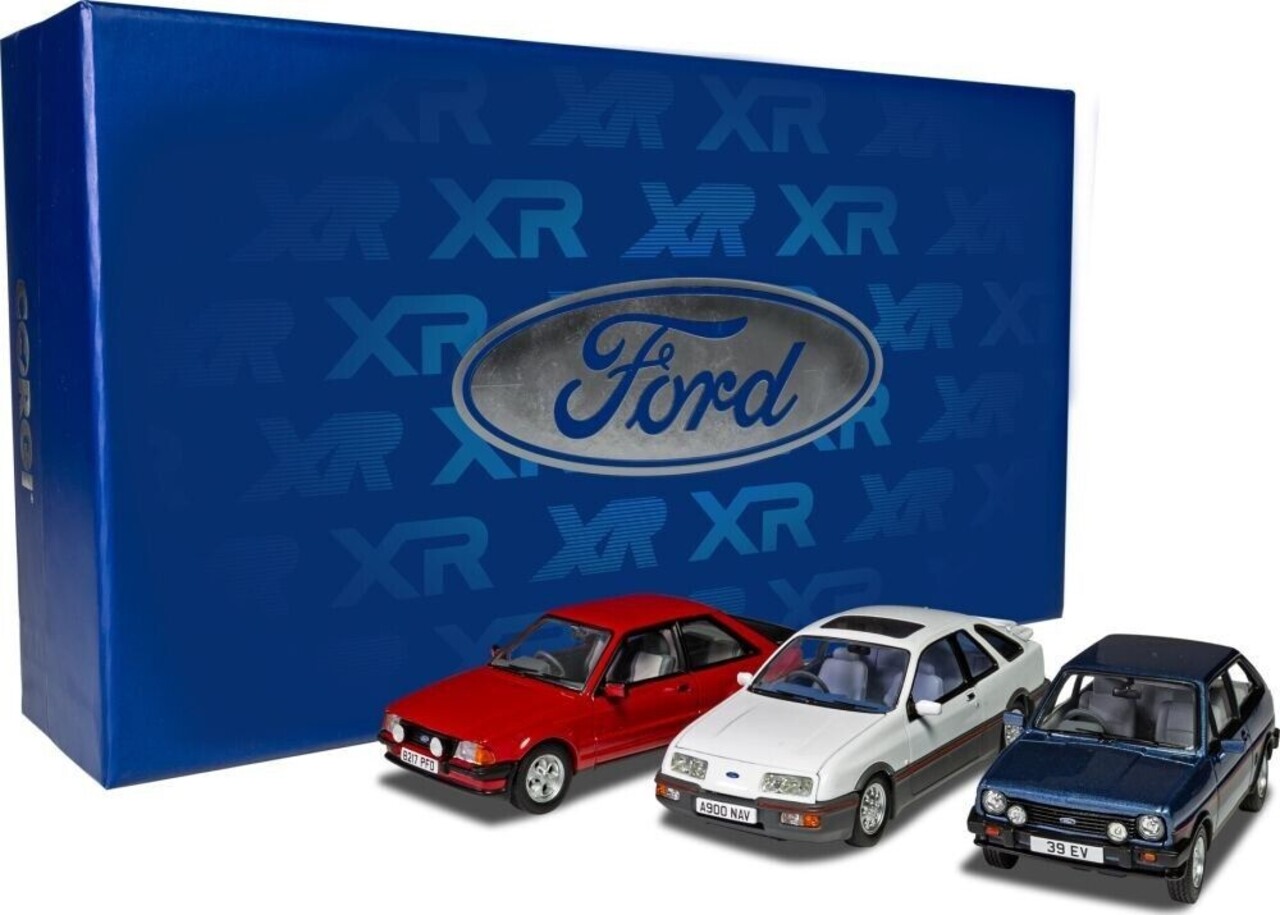 Ford Ford (SET 3x) XR Collection: Escort MKIII XR3i + Fiesta MKI XR2 + Sierra XR4i   - 1:43 - Vanguards
