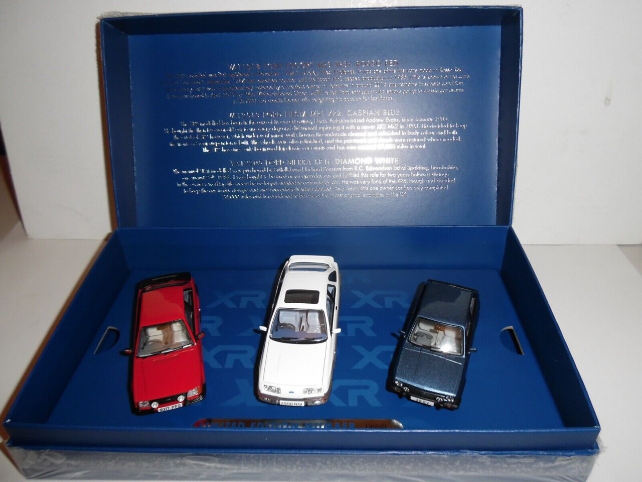 Ford Ford (SET 3x) XR Collection: Escort MKIII XR3i + Fiesta MKI XR2 + Sierra XR4i   - 1:43 - Vanguards