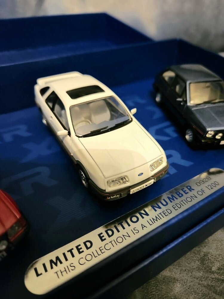 Ford Ford (SET 3x) XR Collection: Escort MKIII XR3i + Fiesta MKI XR2 + Sierra XR4i   - 1:43 - Vanguards