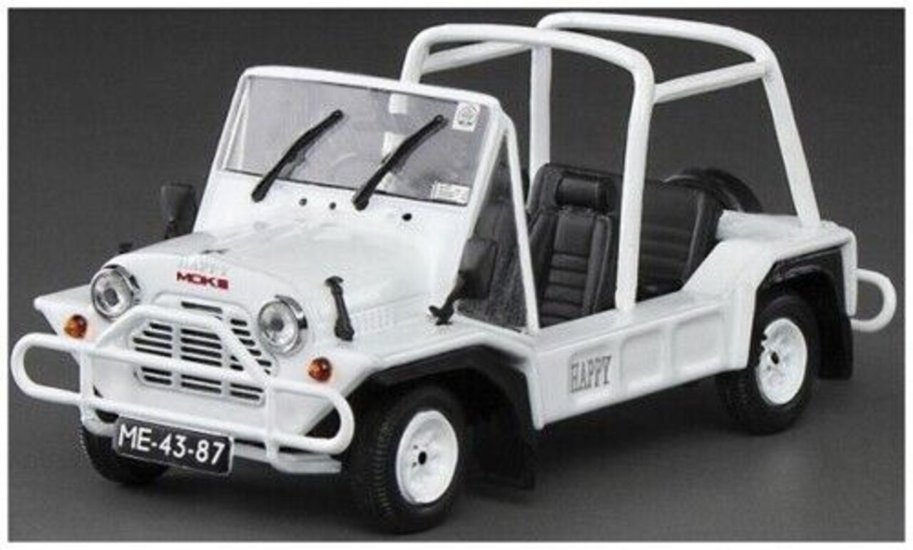 Austin Austin Mini Moke 1968 + 2 Figures + Suitcase + Macau Street Sign - 1:43 - Vitesse Austin Austin Mini Moke 1968 + 2 Figures + Suitcase + Macau Street Sign - 1:43 - Vitesse