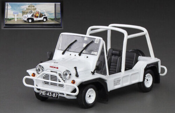 Austin Austin Mini Moke 1968 + 2 Figures + Suitcase + Macau Street Sign - 1:43 - Vitesse Austin Austin Mini Moke 1968 + 2 Figures + Suitcase + Macau Street Sign - 1:43 - Vitesse