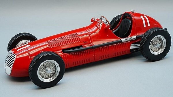Formule 1 Maserati 4 CLT #11 2nd British GP 1950 - 1:18 - Tecnomodel Mythos Formule 1 Maserati 4 CLT #11 2nd British GP 1950 - 1:18 - Tecnomodel Mythos