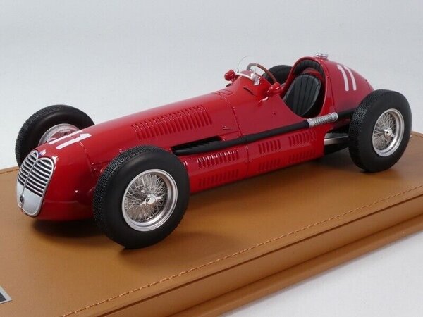 Formule 1 Maserati 4 CLT #11 2nd British GP 1950 - 1:18 - Tecnomodel Mythos Formule 1 Maserati 4 CLT #11 2nd British GP 1950 - 1:18 - Tecnomodel Mythos