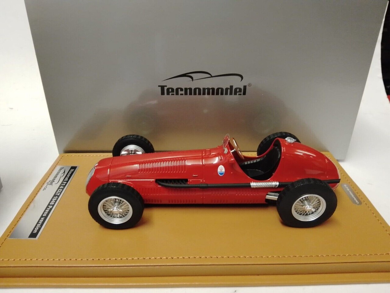 Formule 1 Maserati 4 CLT Press Version 1948 - 1:18 - Tecnomodel Mythos