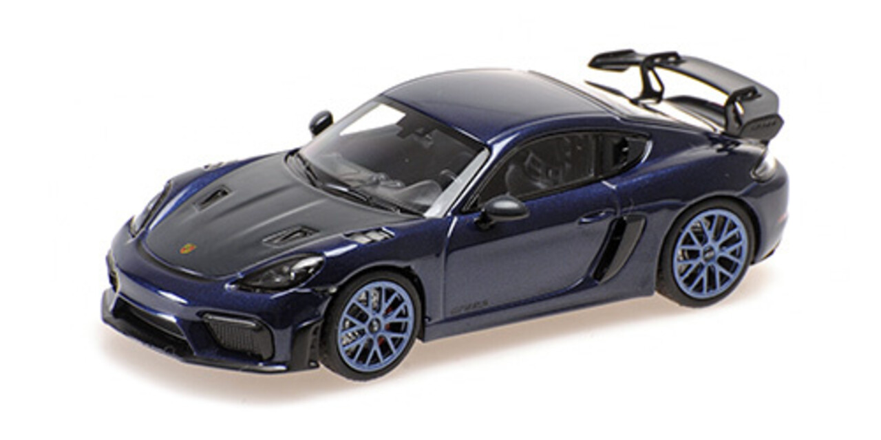 Porsche Porsche Cayman GT4 RS 2021 (Blue Wheels) - 1:43 - Minichamps Porsche Porsche Cayman GT4 RS 2021 (Blue Wheels) - 1:43 - Minichamps