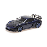 Porsche Porsche Cayman GT4 RS 2021 (Blue Wheels) - 1:43 - Minichamps Porsche Porsche Cayman GT4 RS 2021 (Blue Wheels) - 1:43 - Minichamps