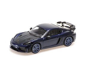 Porsche Porsche Cayman GT4 RS 2021 (Blue Wheels) - 1:43 - Minichamps Porsche Porsche Cayman GT4 RS 2021 (Blue Wheels) - 1:43 - Minichamps