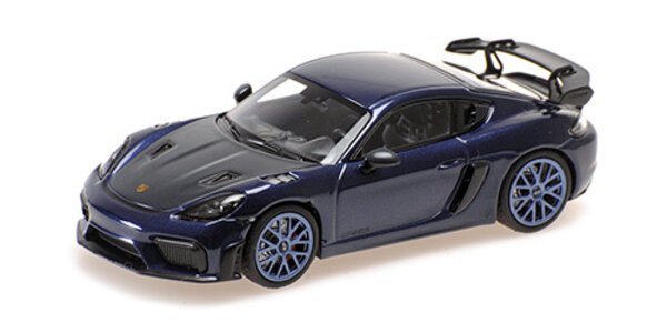 Porsche Porsche Cayman GT4 RS 2021 (Blue Wheels) - 1:43 - Minichamps Porsche Porsche Cayman GT4 RS 2021 (Blue Wheels) - 1:43 - Minichamps