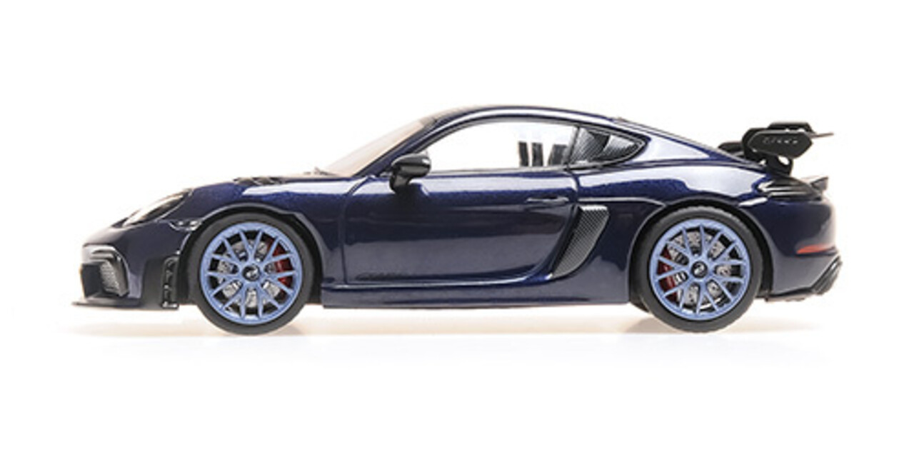Porsche Porsche Cayman GT4 RS 2021 (Blue Wheels) - 1:43 - Minichamps Porsche Porsche Cayman GT4 RS 2021 (Blue Wheels) - 1:43 - Minichamps