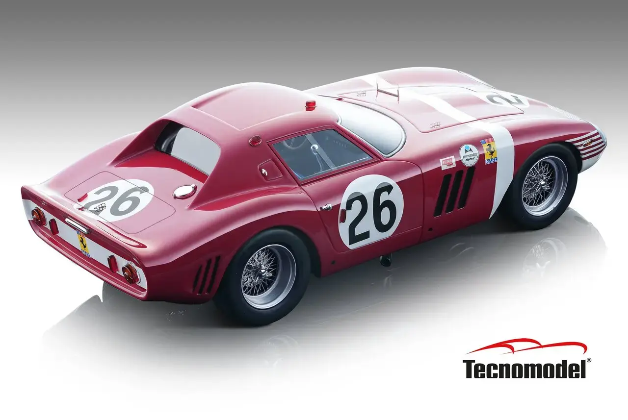 Ferrari Ferrari 250 GTO 64 #26 Winner 12H Reims 1964 - 1:18 - Tecnomodel Mythos Ferrari Ferrari 250 GTO 64 #26 Winner 12H Reims 1964 - 1:18 - Tecnomodel Mythos