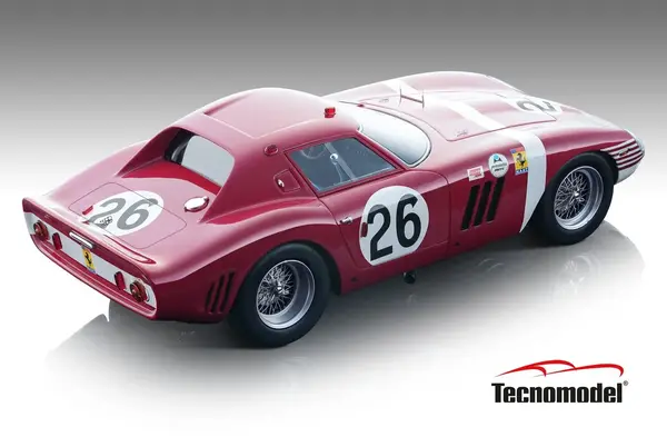Ferrari Ferrari 250 GTO 64 #26 Winner 12H Reims 1964 - 1:18 - Tecnomodel Mythos Ferrari Ferrari 250 GTO 64 #26 Winner 12H Reims 1964 - 1:18 - Tecnomodel Mythos