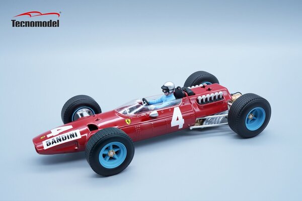 Formule 1 Ferrari 512 #4 GP Italy 1965 + Driver - 1:18 - Tecnomodel Mythos