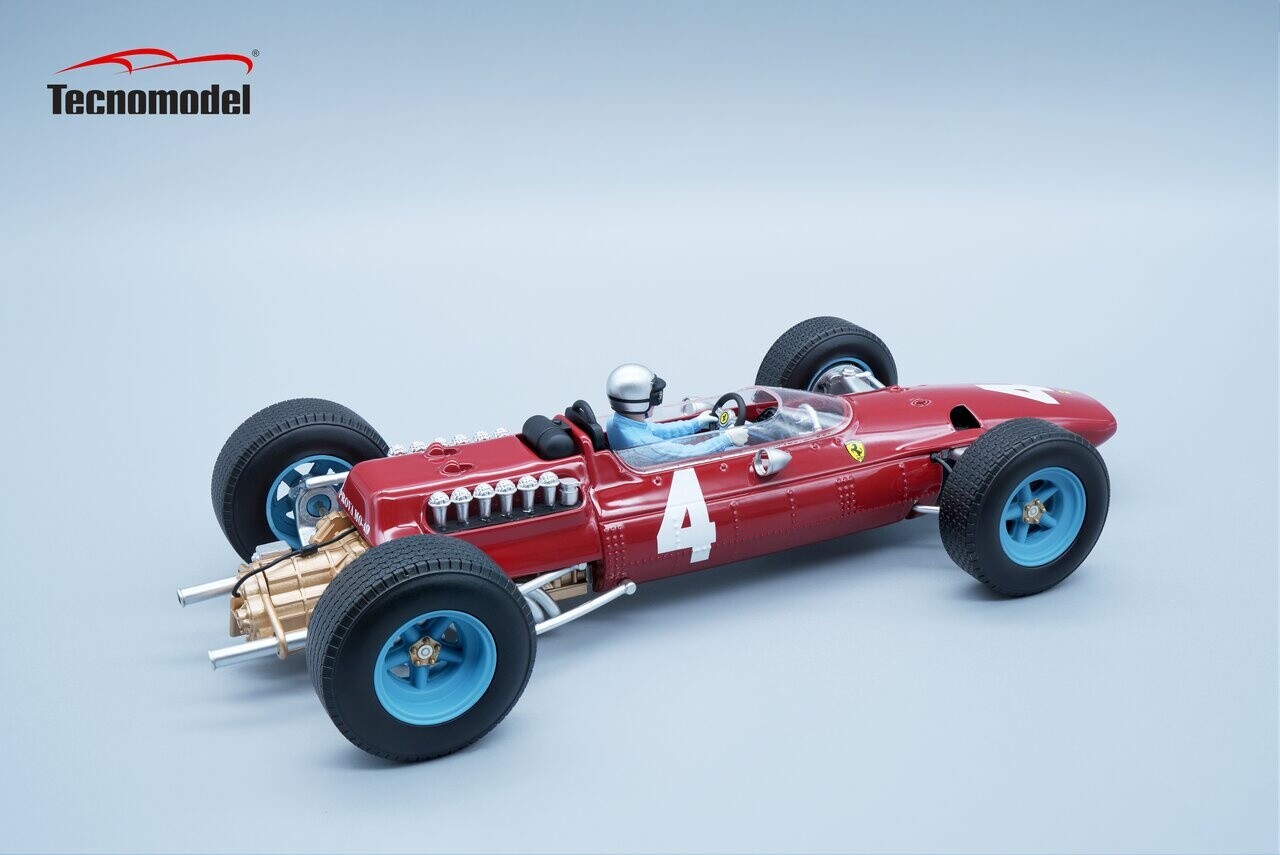 Formule 1 Ferrari 512 #4 GP Italy 1965 + Driver - 1:18 - Tecnomodel Mythos