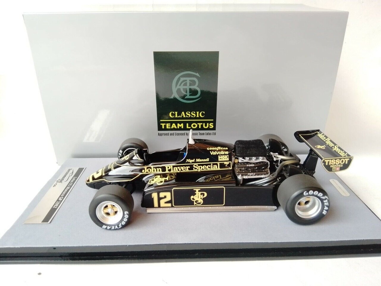 Formule 1 Lotus 91 F1 #12 GP Monaco 1982 - 1:18 - Tecnomodel Mythos