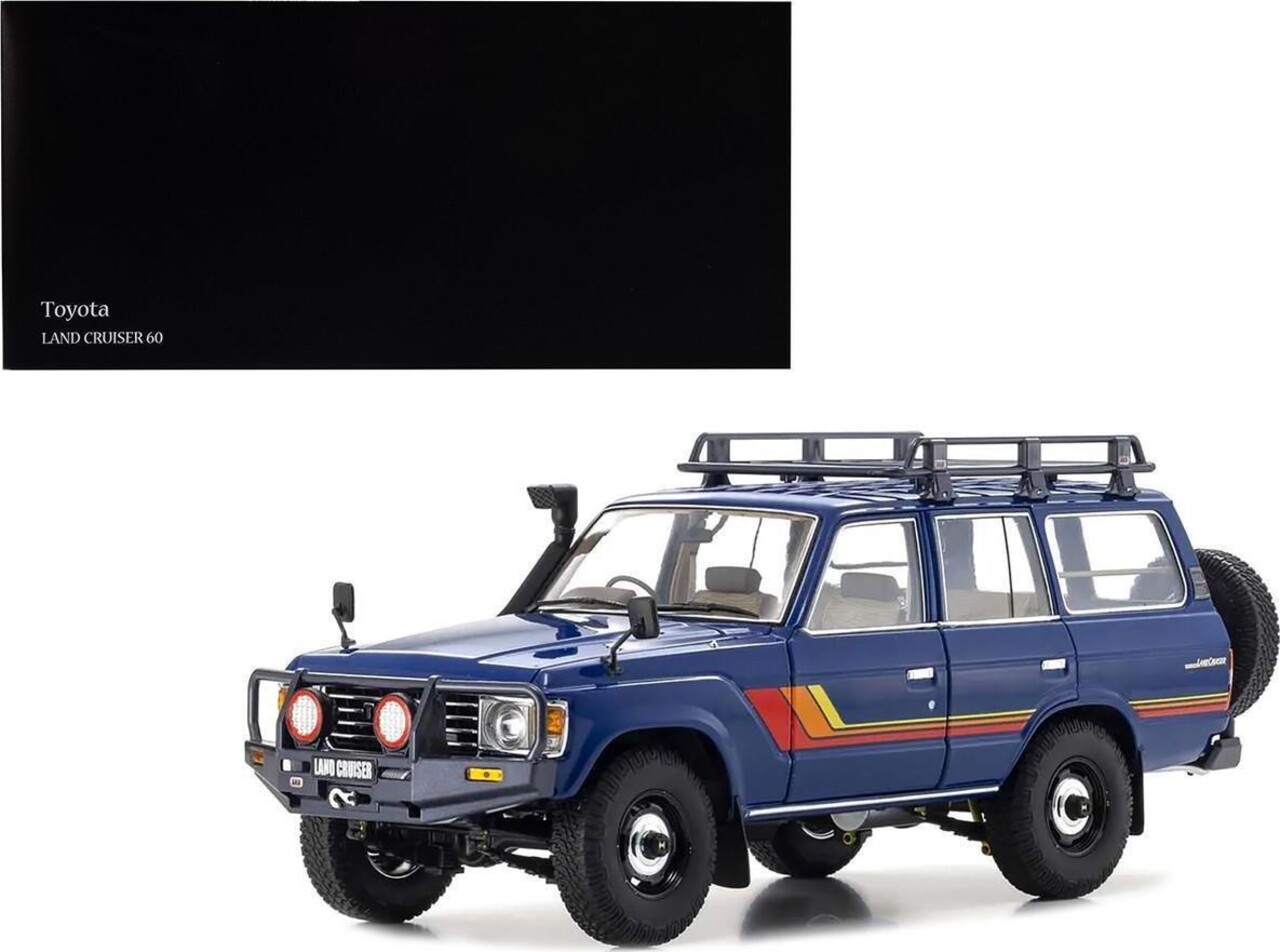 Toyota Toyota Land Cruiser 60 - 1:18 - Kyosho Toyota Toyota Land Cruiser 60 - 1:18 - Kyosho