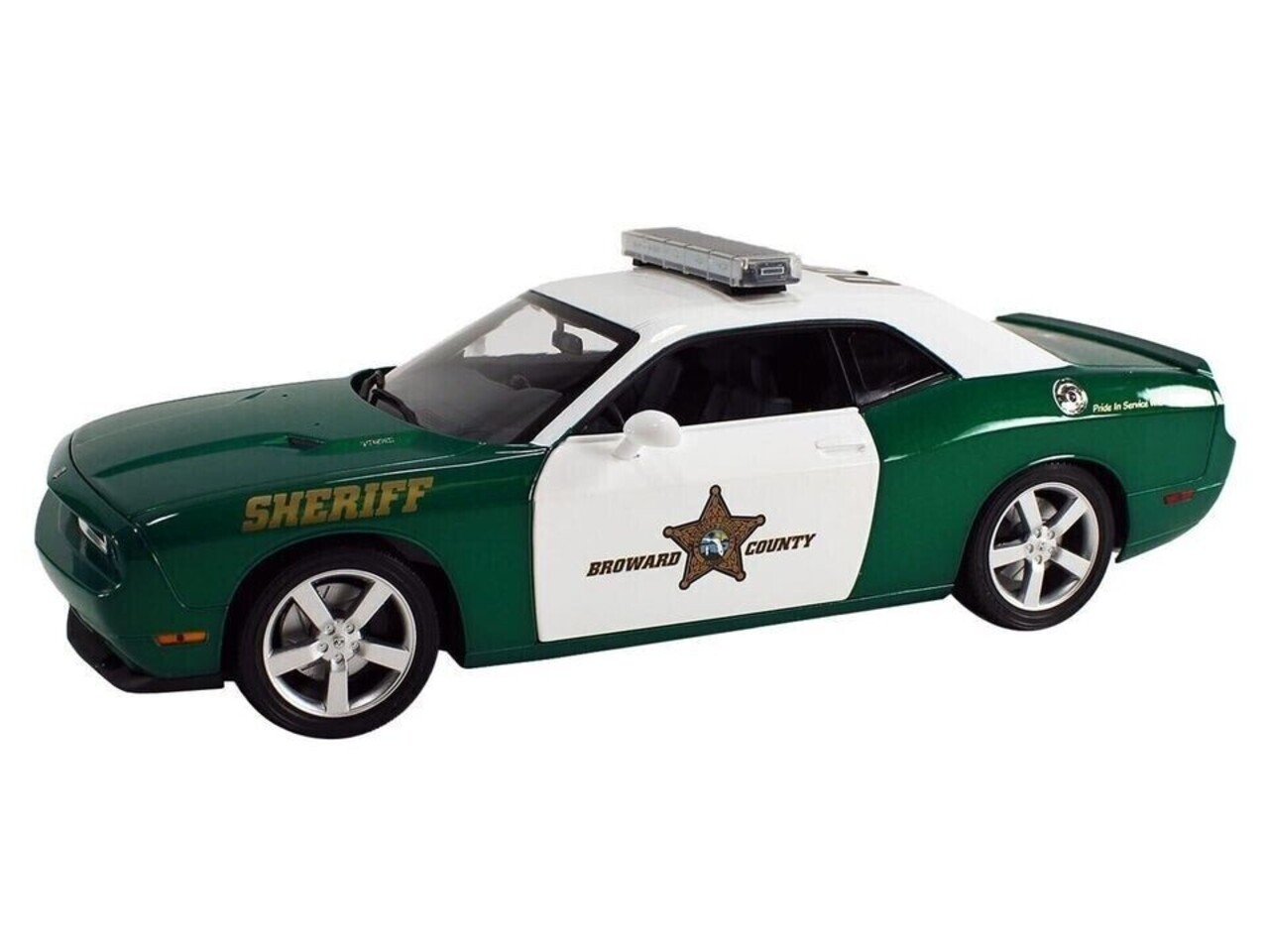 Dodge Dodge Challenger R/T Coupe Police Broward County Sheriff 2009 - 1:18 - ACME