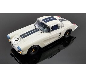 Chevrolet Chevrolet Corvette C1 Coupe 4.6L V8 #2 Team Cunningham 24H Le  Mans 1960 - 1:18 - ACME Chevrolet Chevrolet Corvette C1 Coupe 4.6L V8 #2 Team Cunningham 24H Le  Mans 1960 - 1:18 - ACME