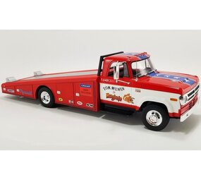 Dodge Dodge D-300 Ramp Truck Car Transporter 'Mongoose' 1970 - 1:18 - ACME Dodge Dodge D-300 Ramp Truck Car Transporter 'Mongoose' 1970 - 1:18 - ACME