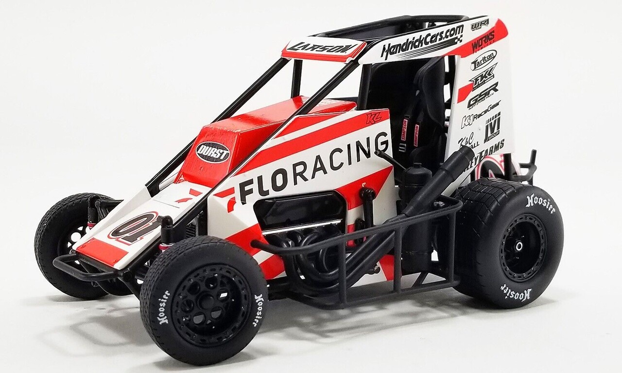 Sprint Car Sprint Car FLO Racing Midget Chili Bowl Car #01 Kyle Larson - 1:18 - ACME Sprint Car Sprint Car FLO Racing Midget Chili Bowl Car #01 Kyle Larson - 1:18 - ACME