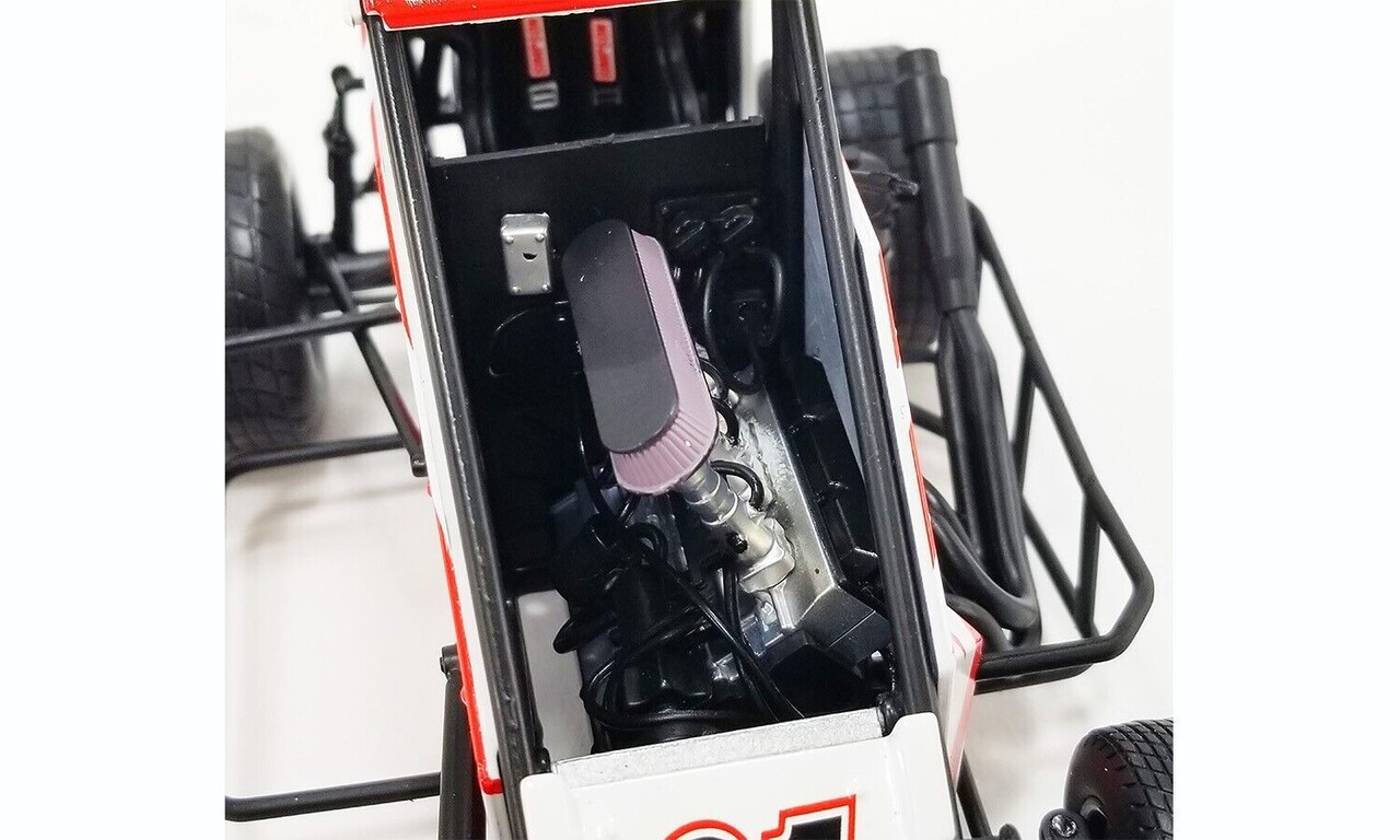 Sprint Car Sprint Car FLO Racing Midget Chili Bowl Car #01 Kyle Larson - 1:18 - ACME Sprint Car Sprint Car FLO Racing Midget Chili Bowl Car #01 Kyle Larson - 1:18 - ACME