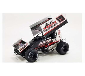 Sprint Car Sprint Car Murray-Marks Motorsports #19 Brent Marks 2022 - 1:18 - ACME Sprint Car Sprint Car Murray-Marks Motorsports #19 Brent Marks 2022 - 1:18 - ACME
