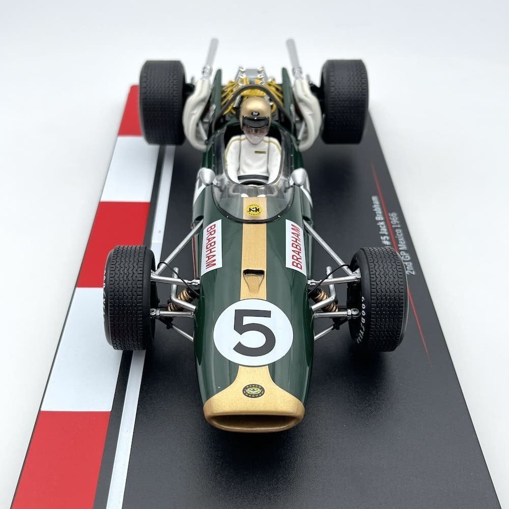 Formule 1 Brabham BT20 #5 Jack Brabham 2nd GP Mexico 1966 - 1:18 - Modelcar Group Formule 1 Brabham BT20 #5 Jack Brabham 2nd GP Mexico 1966 - 1:18 - Modelcar Group