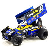 Sprint Car Sprint Car #9 Kaset Kahne Karavan/Fuel Me Sprint Car 2022 - 1:18 - ACME Sprint Car Sprint Car #9 Kaset Kahne Karavan/Fuel Me Sprint Car 2022 - 1:18 - ACME