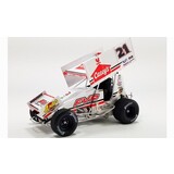 Sprint Car Sprint Car #21 Brain Brown Casey's General Store Sprint Car 2022 - 1:18 - ACME Sprint Car Sprint Car #21 Brain Brown Casey's General Store Sprint Car 2022 - 1:18 - ACME